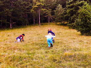 enfant sportif montagen