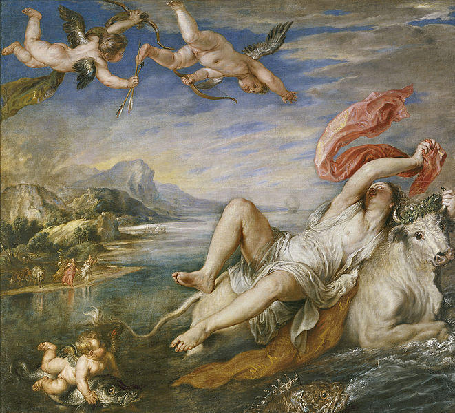 Peter Paul Rubens, 1628-1629, Raub der Europa