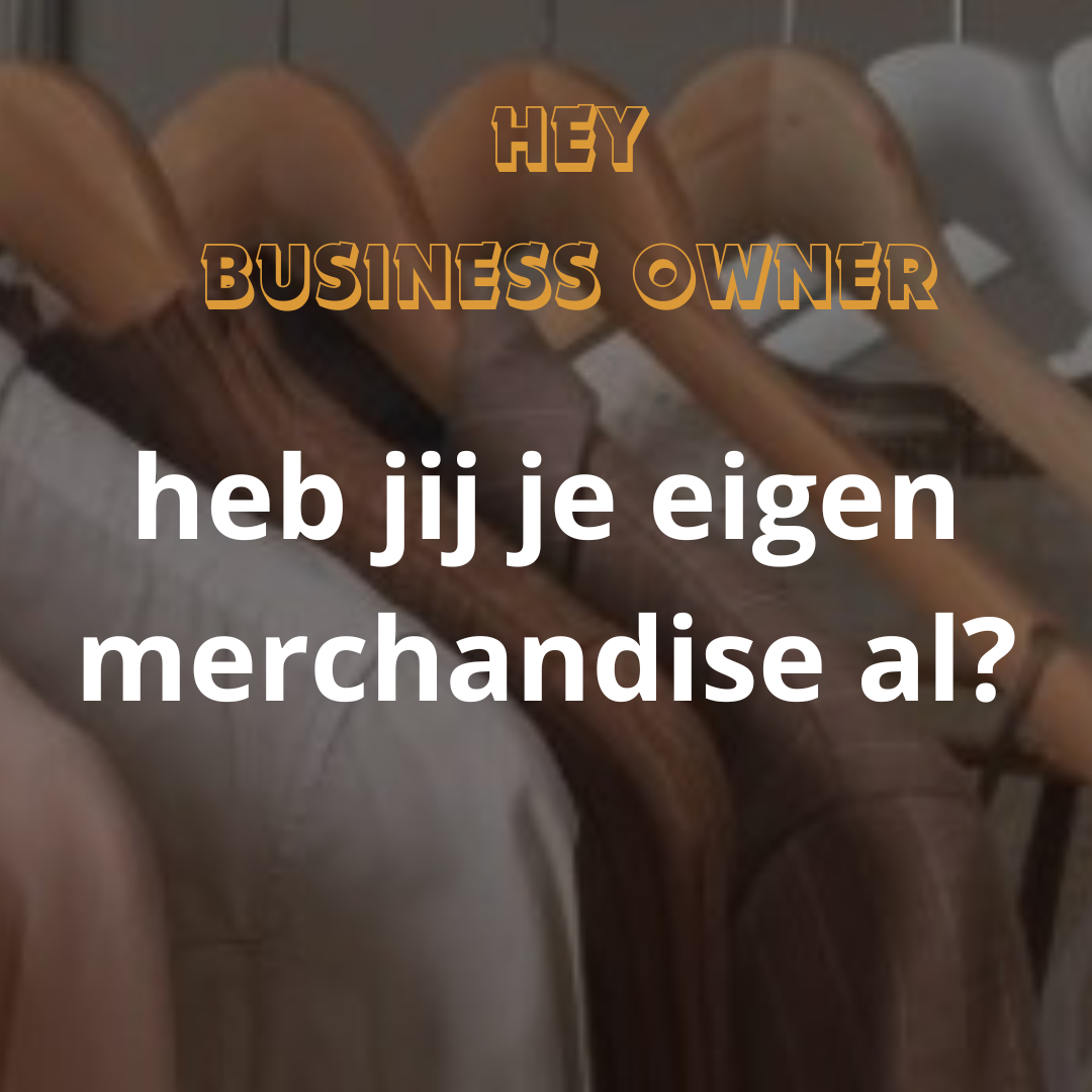 Waarom je als influencer wil starten met de verkoop van je eigen merchandise kledinglijn?