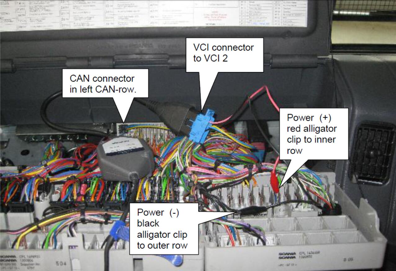 Scania Electrical Wiring Diagrams. Circuit diagram - truck-pdf