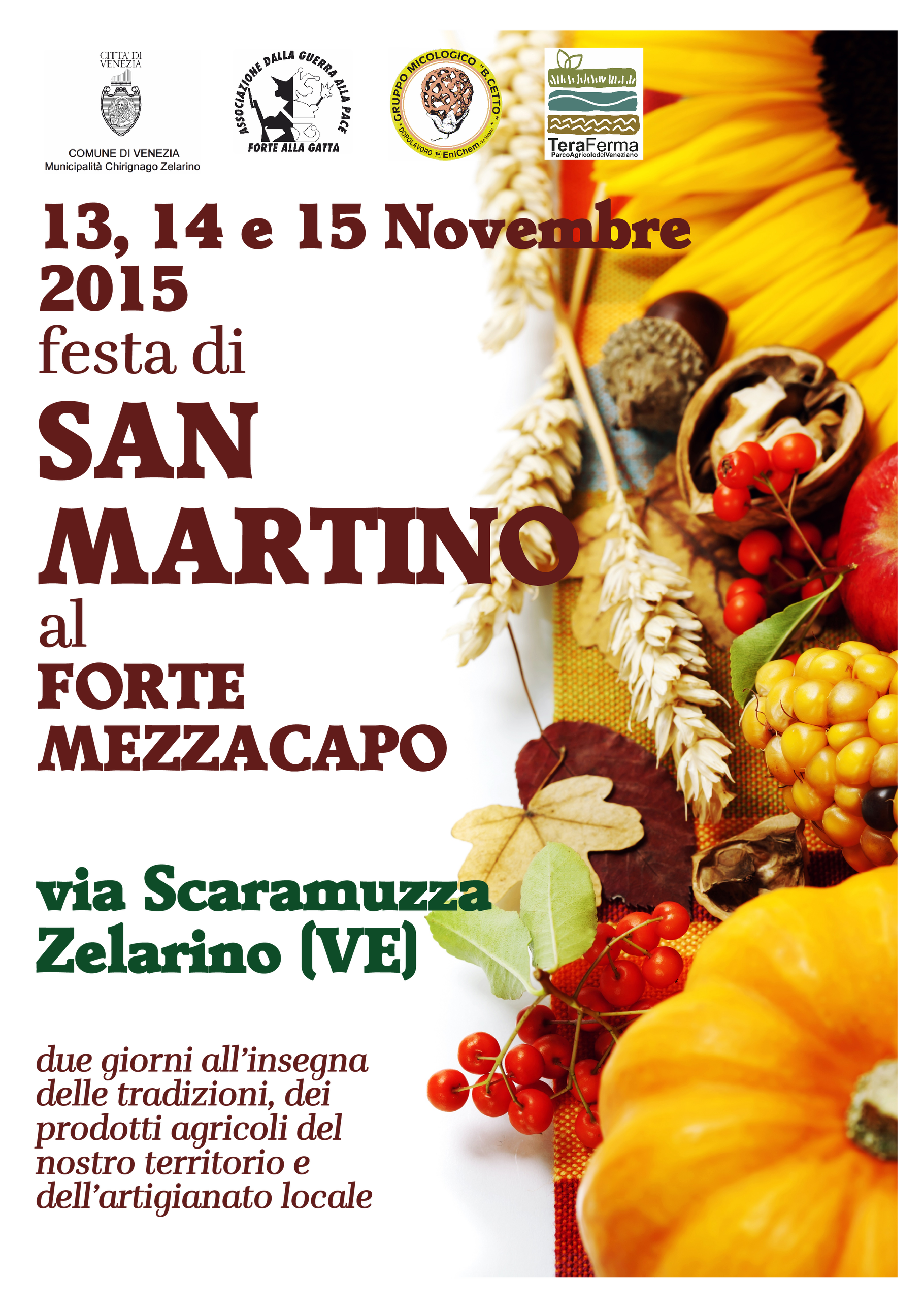 FESTA DI SAN MARTINO Forte Mezzacapo FESTA DI SAN MARTINO Forte Mezzacapo