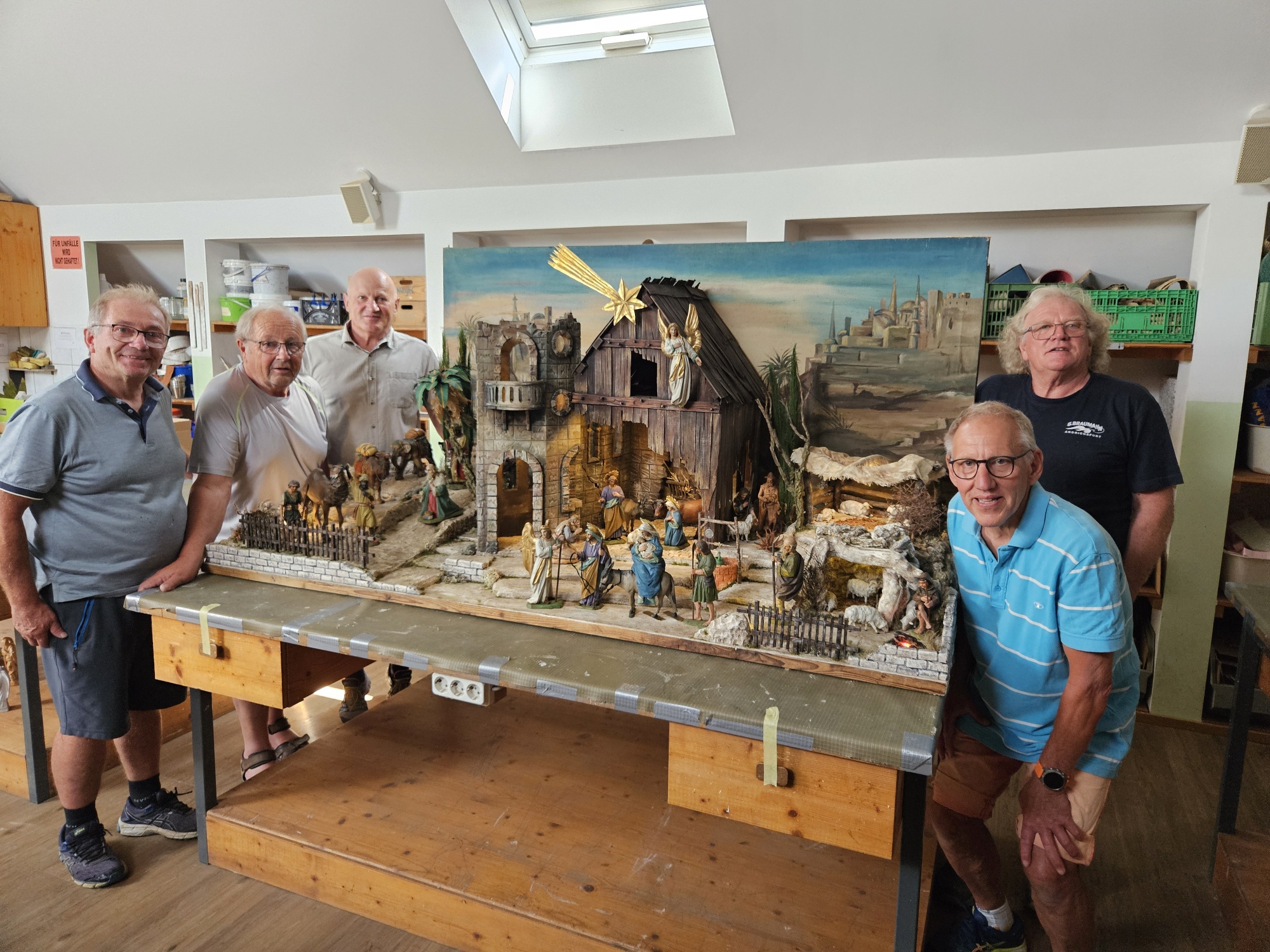 Projekt Kirchenkrippe Neukirchen bei Lambach