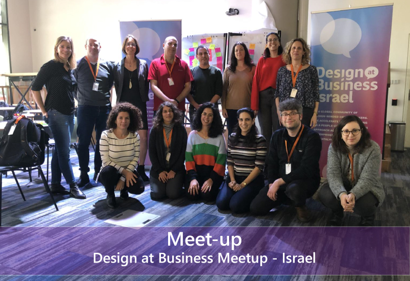 Design at Business IL meetup in Israel