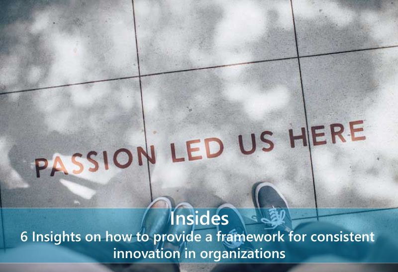 6 Insights on how to provide a framework for consistent innovation in organizations