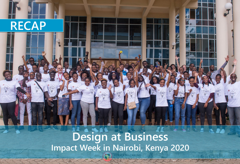 Design at Business Impact Week in Nairobi, Kenya 2020