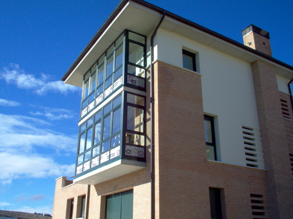 Mirador en PVC Rehau