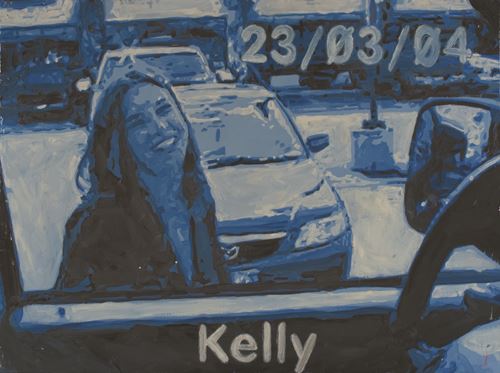 Kelly, 2004, huile sur bois, 30 cm x 40 cm
