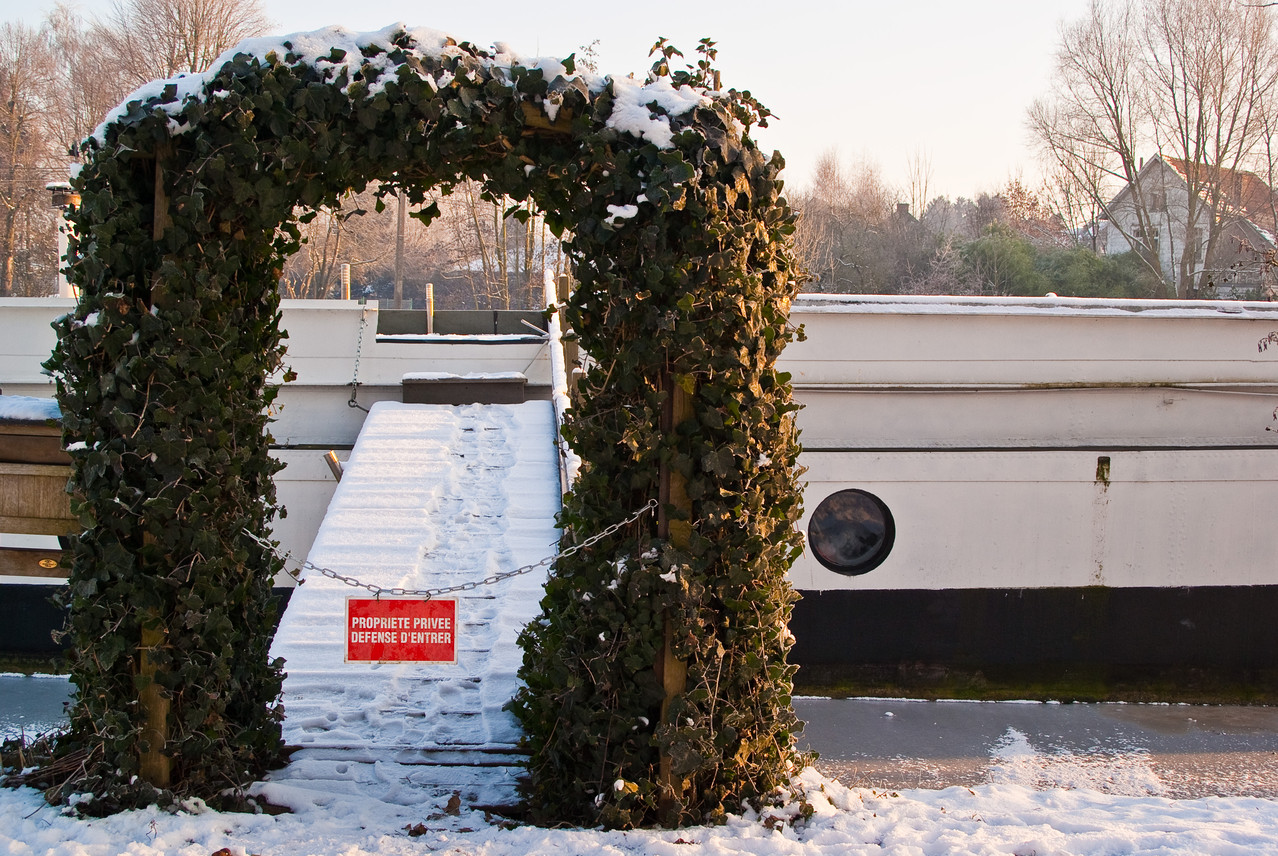 l'hiver à Ronquiere