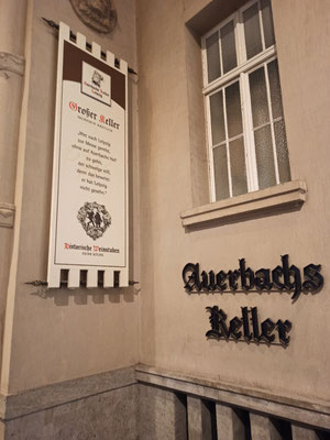 Historisches und berühmtes Restaurant "Auerbachs Keller"