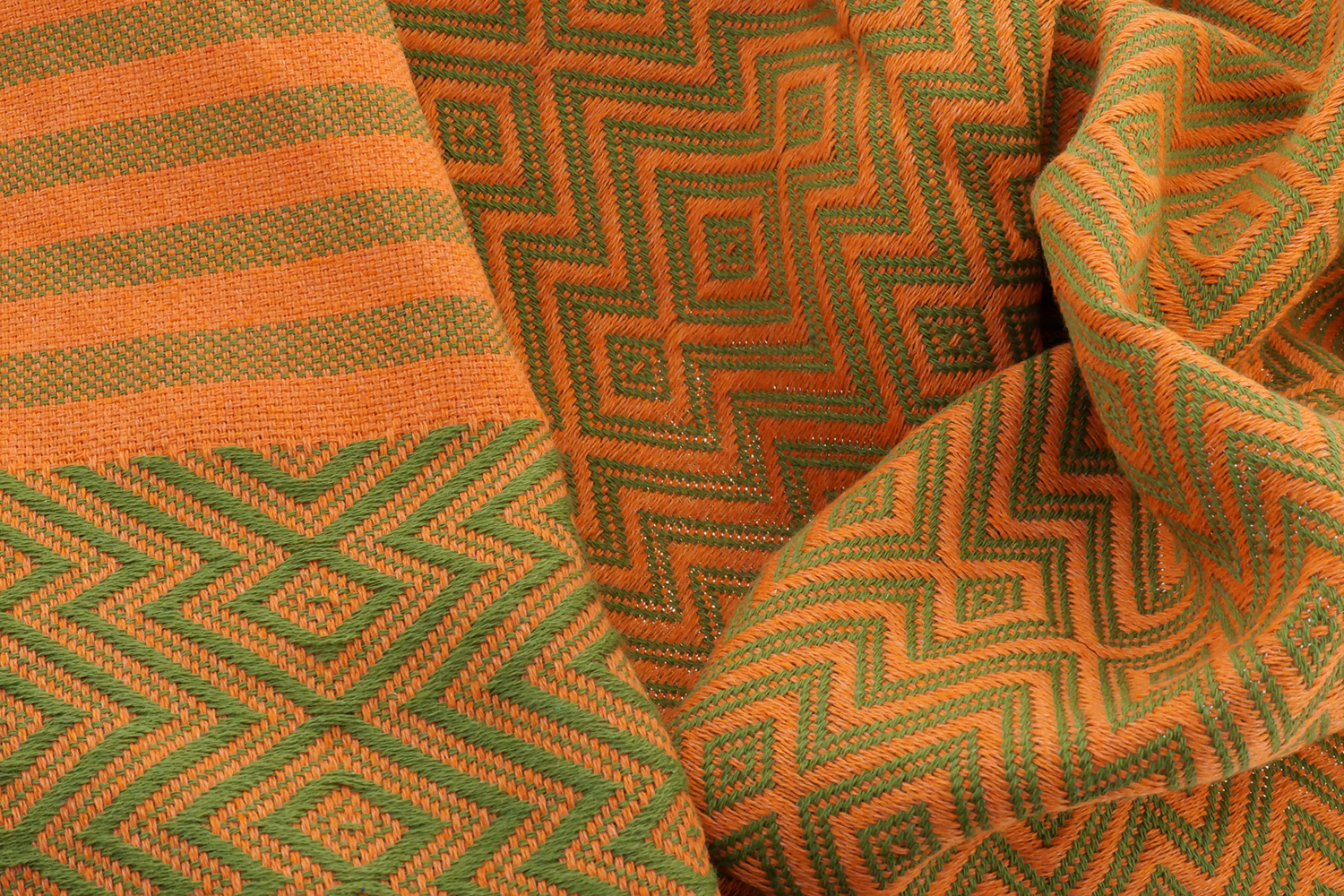Orange / Grün