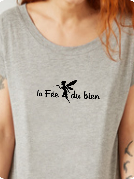 t-shirt femme fée