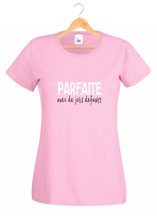 Tee shirt rose femme new arrivals