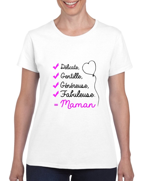 Tee shirt pour best sale maman