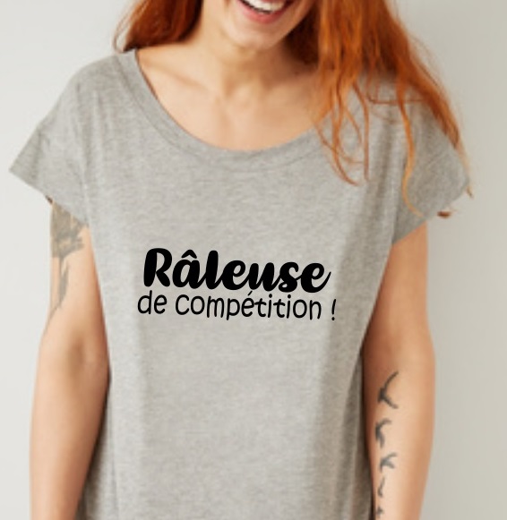 t-shirt femme raleuse