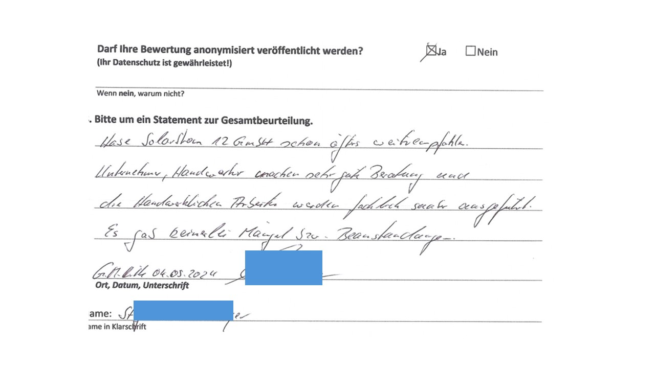 Chancen für Handwerksbetriebe über Rezensionsmarketing