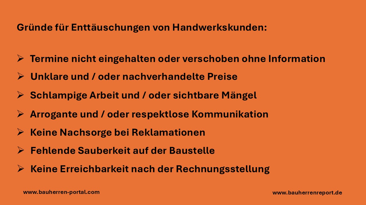 Wenn die Rechnung verstanden wird, ändert sich die Wahrnehmung des Handwerkskunden