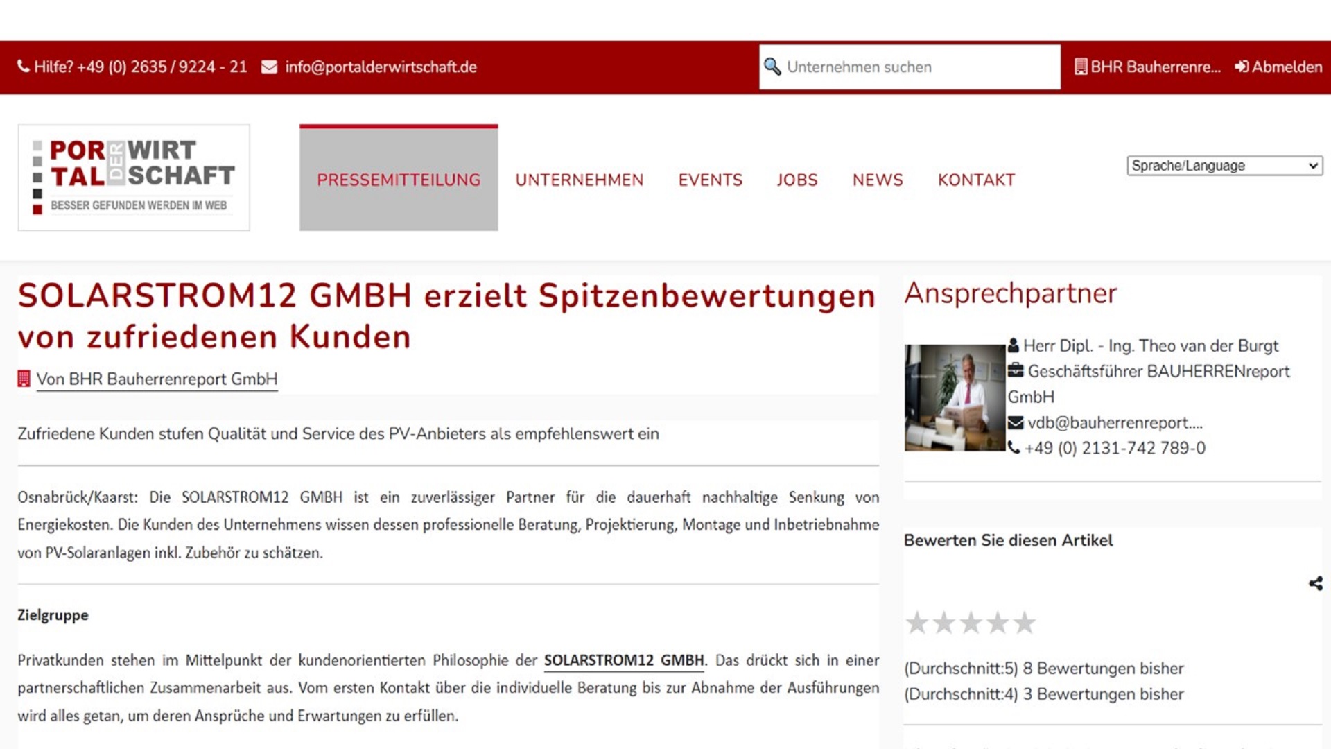 Digitale Qualitätsberichterstattung reduziert Werbekosten für Handwerksbetriebe