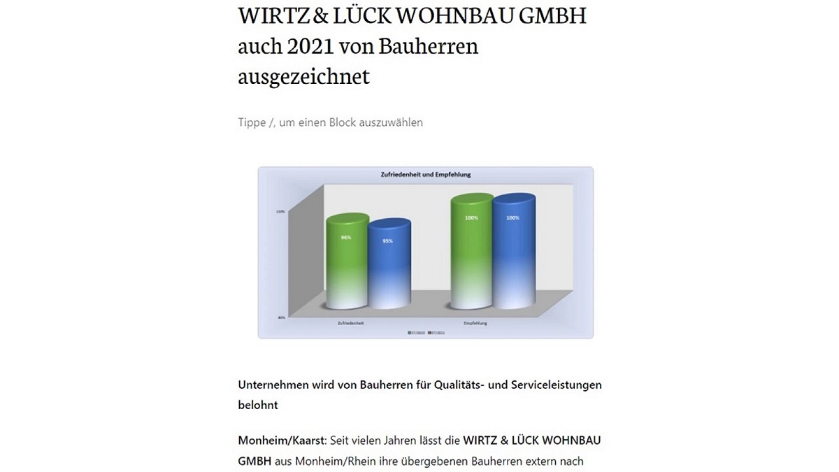 BAUHERRENreport GmbH: Content-Marketing ist unverzichtbarer für Bauunternehmen