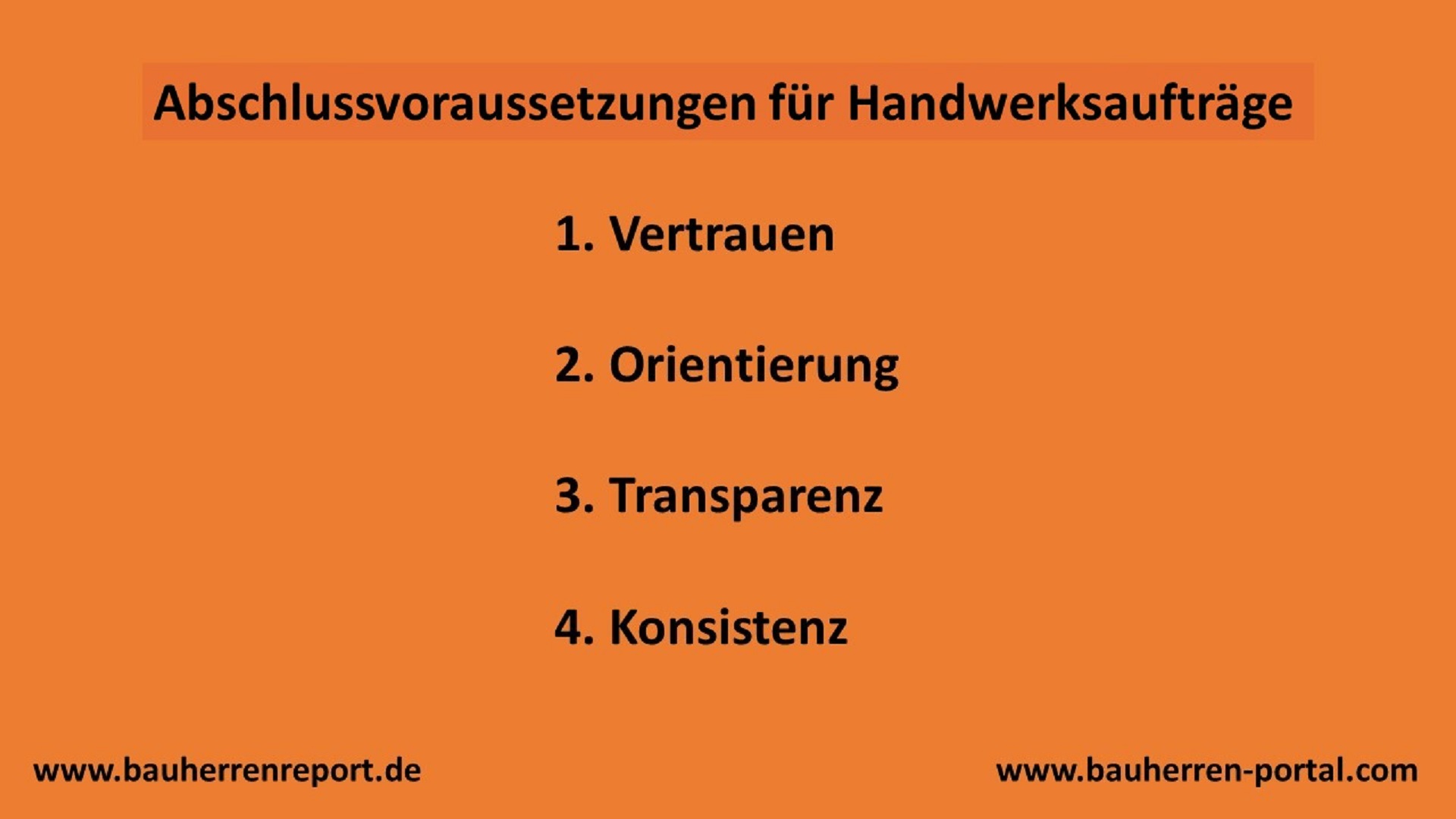 Größter Vorteil im Empfehlungsmarketing für Handwerker ist deren Glaubwürdigkeit
