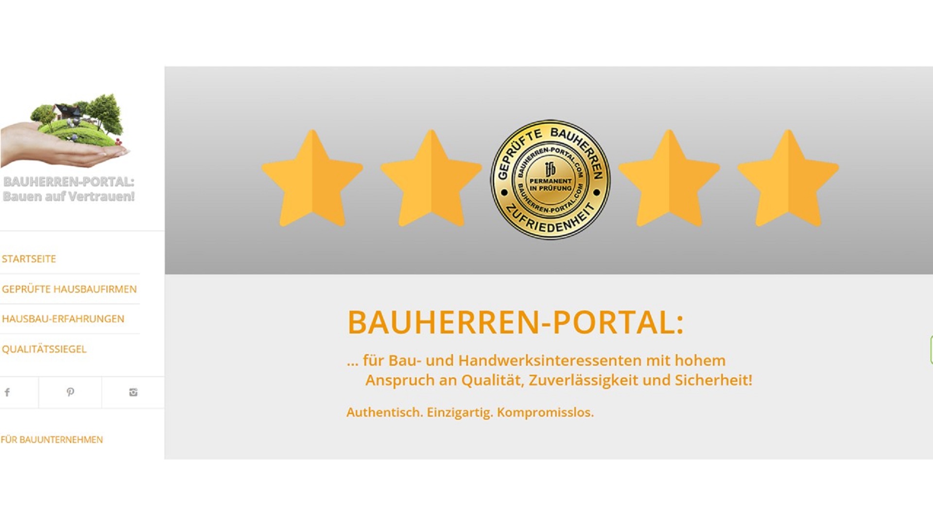 Performancemarketing für Handwerksbetriebe über das BAUHERREN-PORTAL