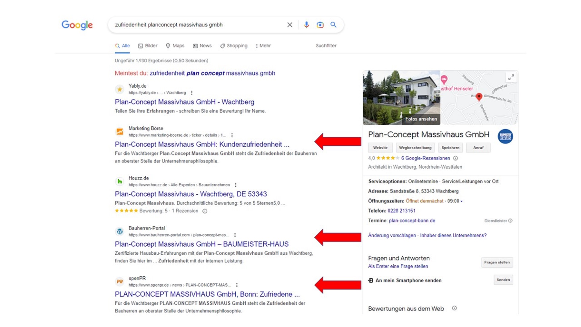 Für Bauunternehmen ist es relevant, sicher bei Google & Co. gefunden zu werden