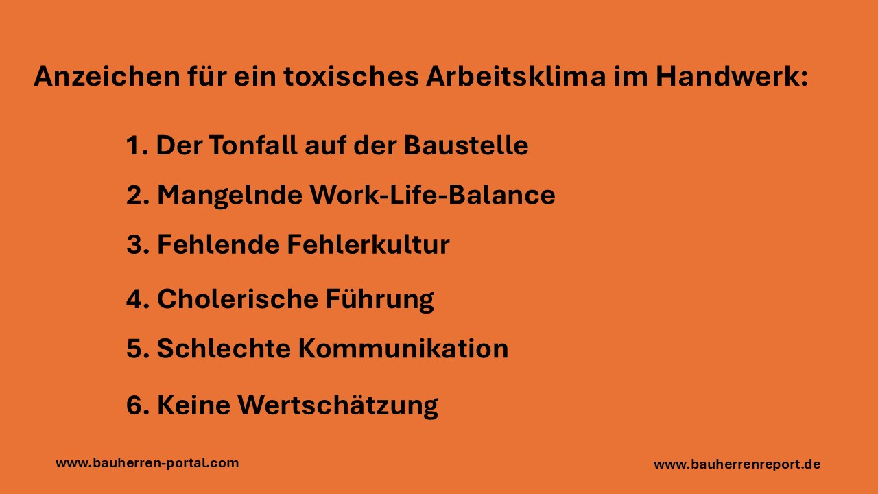 Im Handwerk neigen Chefs traditionell dazu, knallharte Ansagen zu machen