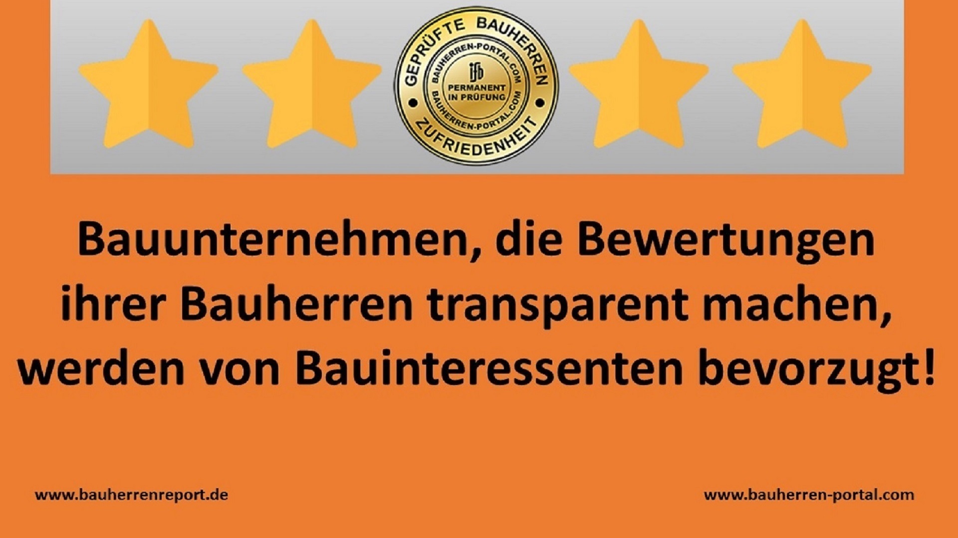 Bauherrenempfehlungen als Garanten für mehr Aufträge in Bauunternehmen