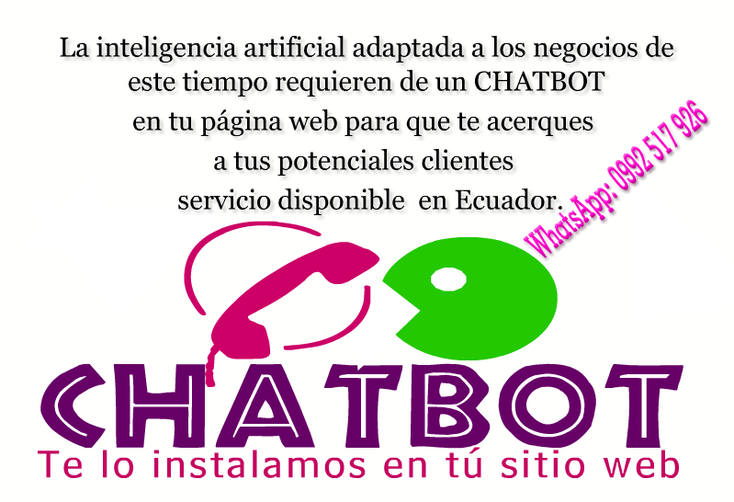 vendo el punto com y el chat bot