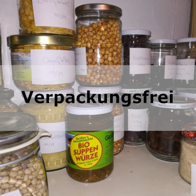 Lebensmittel - Verpackungsfrei