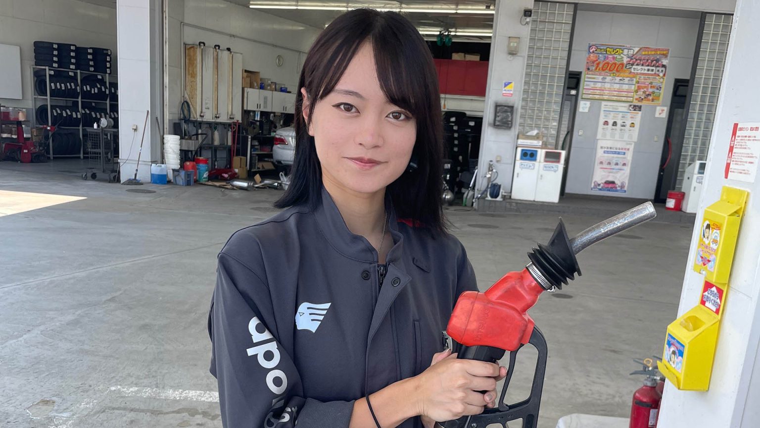 【株式会社ハヤマ】ガソリンスタンドで業務を見学