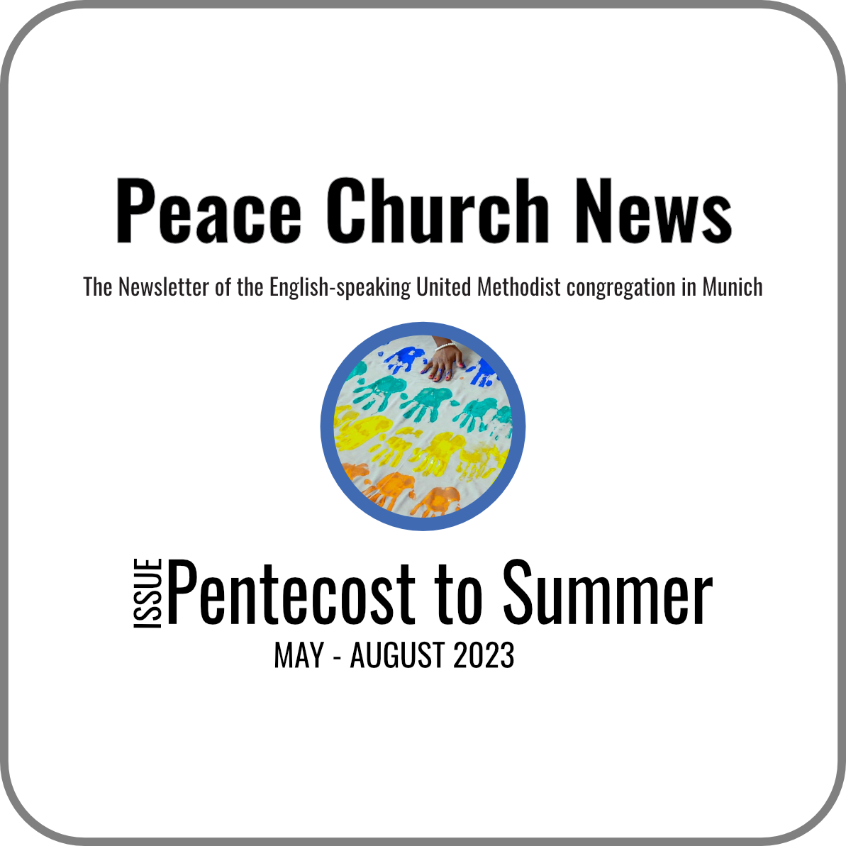 Peace Church News 'Back to School', Sep 2023