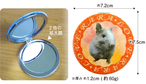 コンパクトミラー詳細