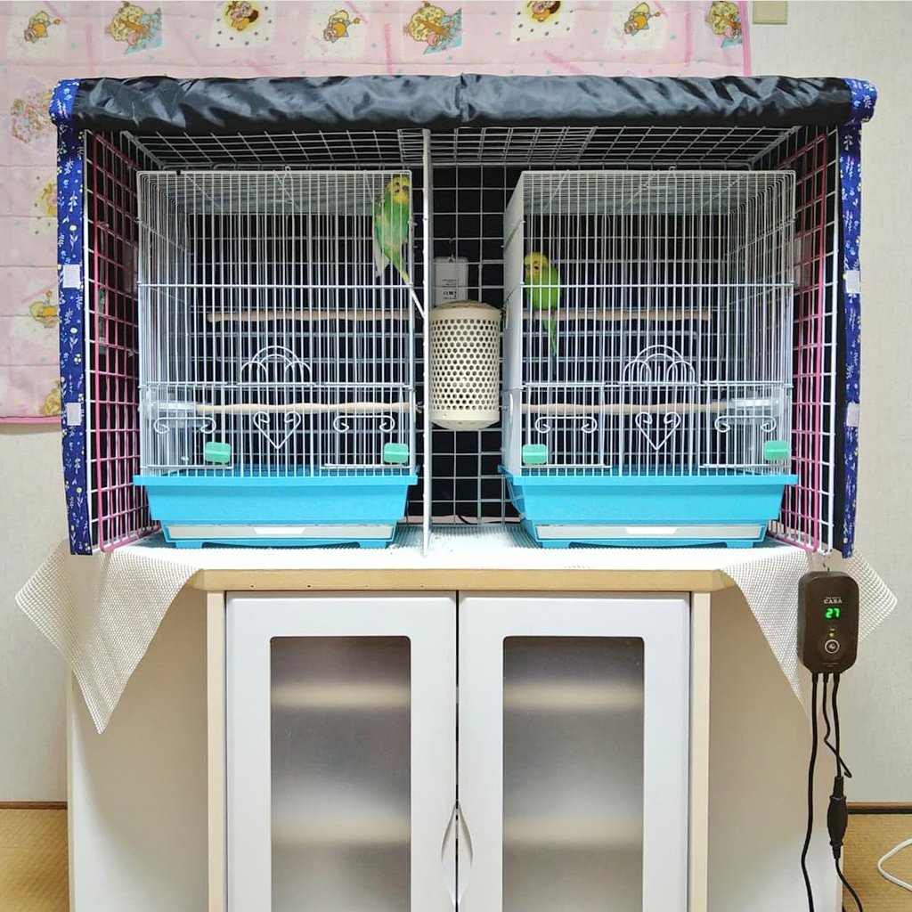 セキセイ インコ おやすみ カバー(文鳥 アクリル ケージ)評判 セキセイ インコ おやすみ カバー(文鳥 アクリル ケージ)評判