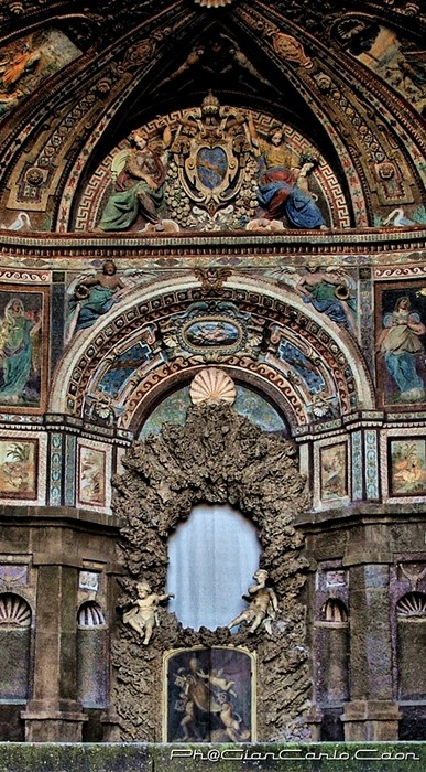 Fontana dell'Organo all'Interno del Quirinale -Particolare Interno-