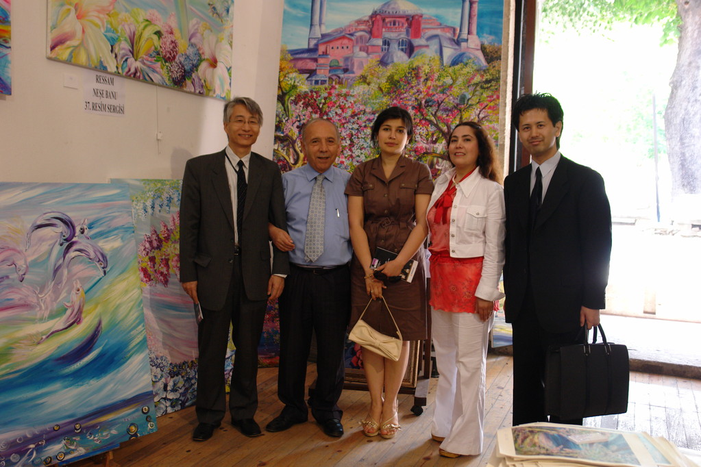 diplomaten Japanische  Botschaft & Hagia Sofia Museum Direktor Mustafa Akkaya& Nese Banu Argadal 2006