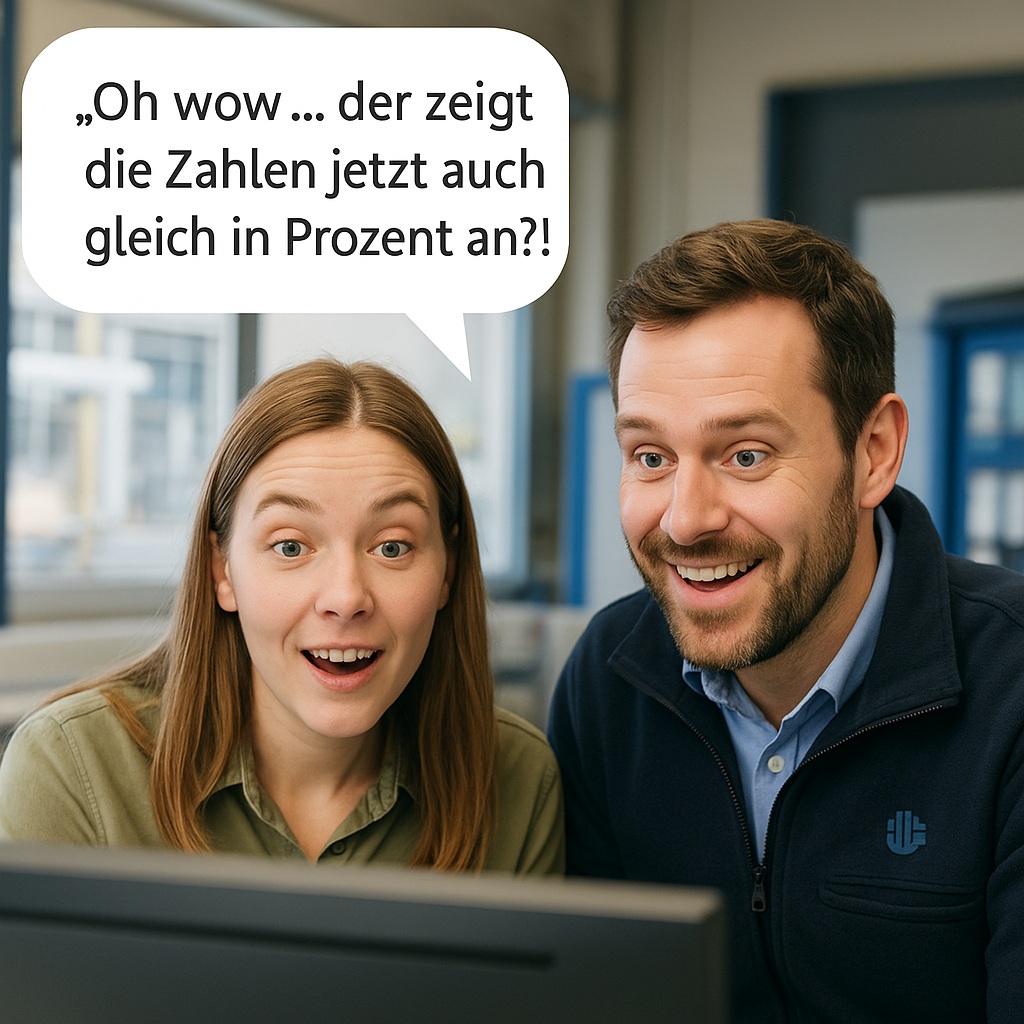 Wie Sie absolute und relative Werte in einer Pivot-Tabelle darstellen können - aus dem Alltag in Stadtwerken