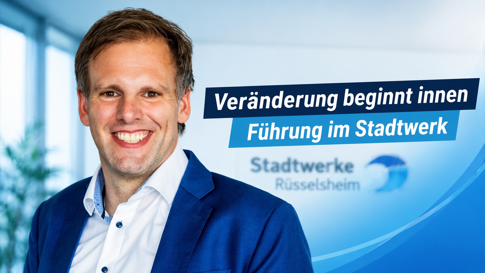 Veränderung beginnt innen: Wie Maik Landwehr die Stadtwerke Rüsselsheim durch Wandel führt