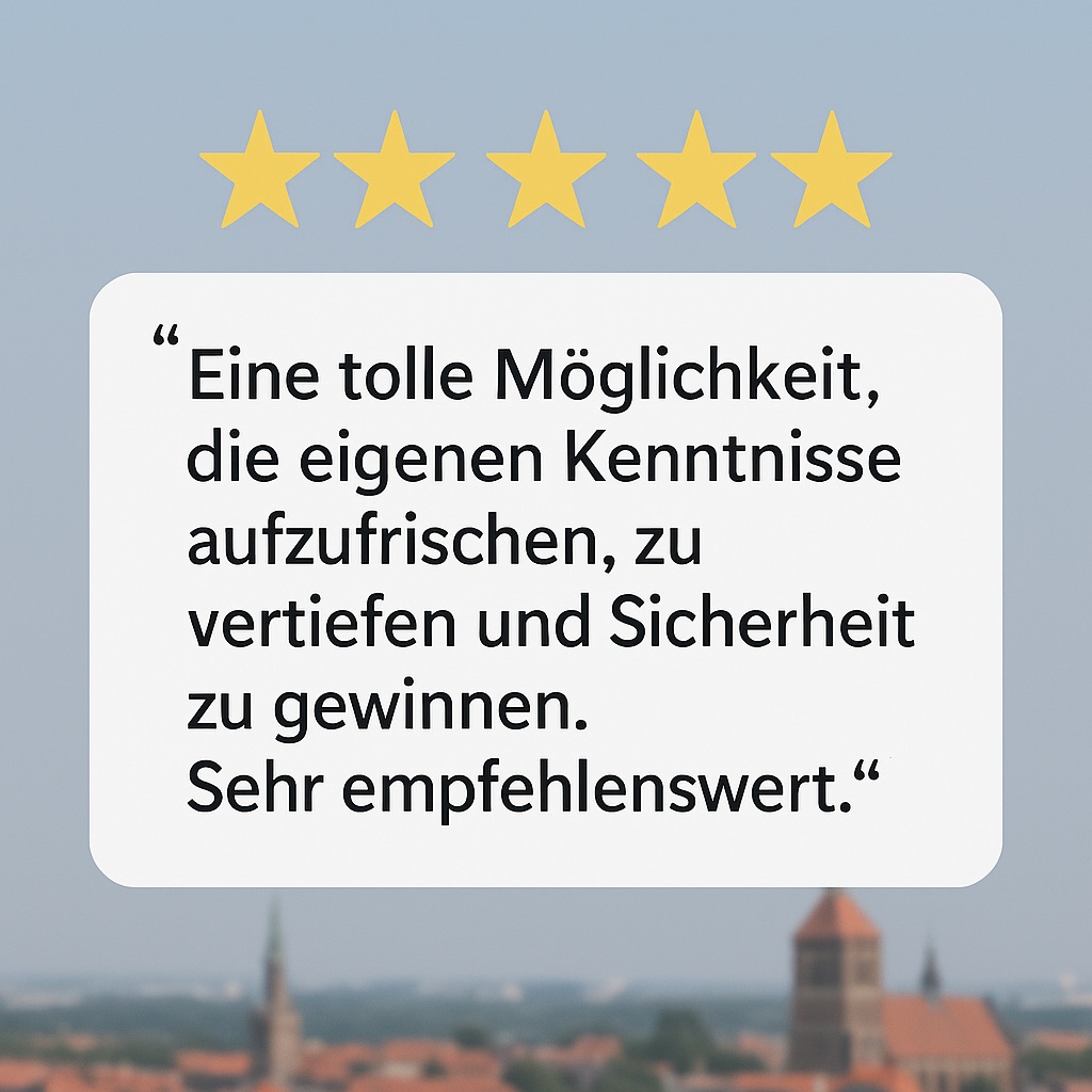 Lernen mit Wirkung: Wissen auffrischen, vertiefen, sicher anwenden