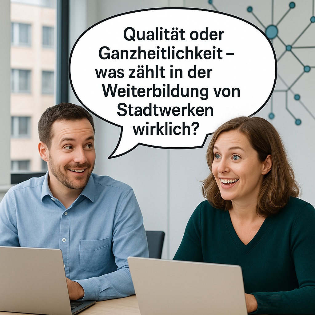 Zwischen Qualität und Ganzheitlichkeit: Der Zwiespalt bei Weiterbildungsplattformen, LMS und E-Learnings in Stadtwerken - Ausblick 2026