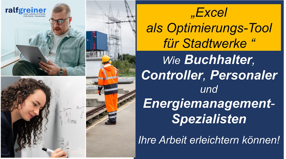 Excel als Optimierungs-Tool für Stadtwerke