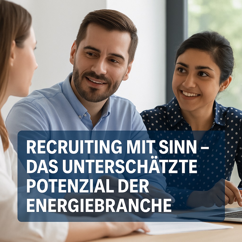 Recruiting mit Sinn – Wie der Purpose der Energiebranche zum Magnet für Bewerber wird