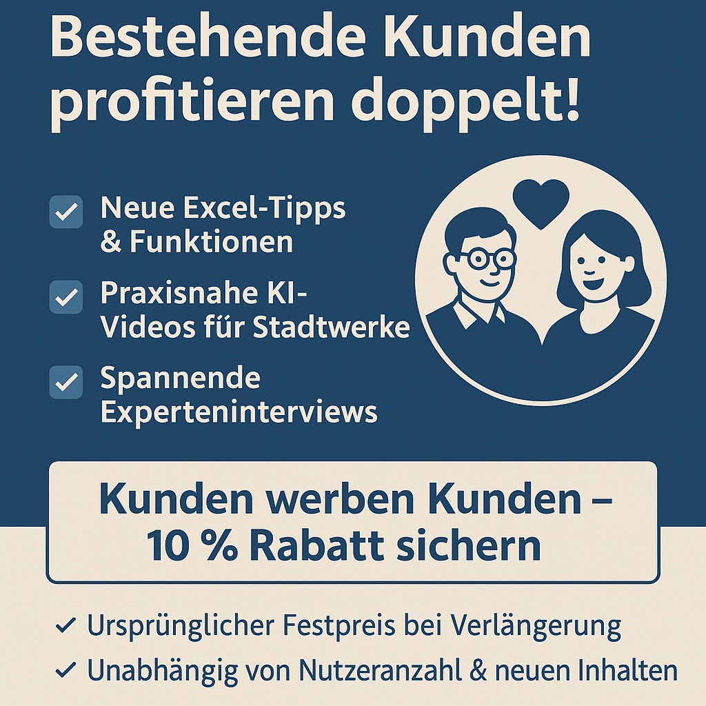 Vorteile für unsere Stadtwerke Kunden – und ein Dankeschön für Ihre Weiterempfehlung