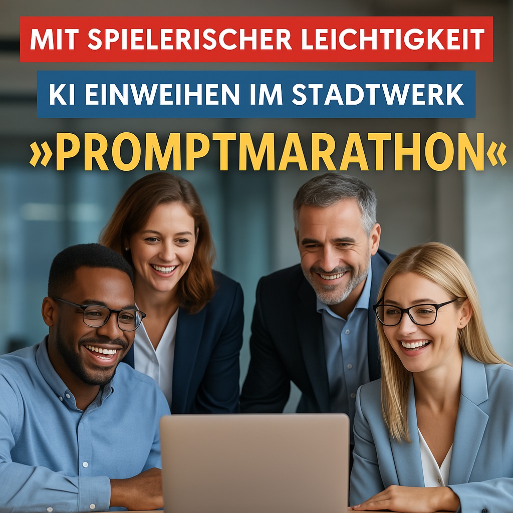 KI in Stadtwerken: Wie ein mutiger Geschäftsführer seine Mitarbeitenden spielerisch für die Zukunft begeistert
