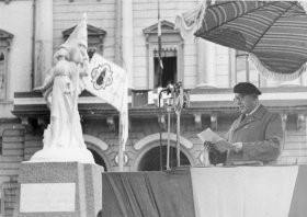 Saint-jean d'Arc inauguration de la statue 1943