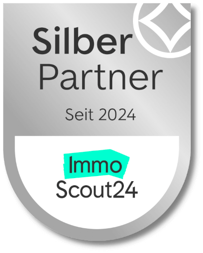Wir freuen uns über das ImmoScout24 Silber-Siegel
