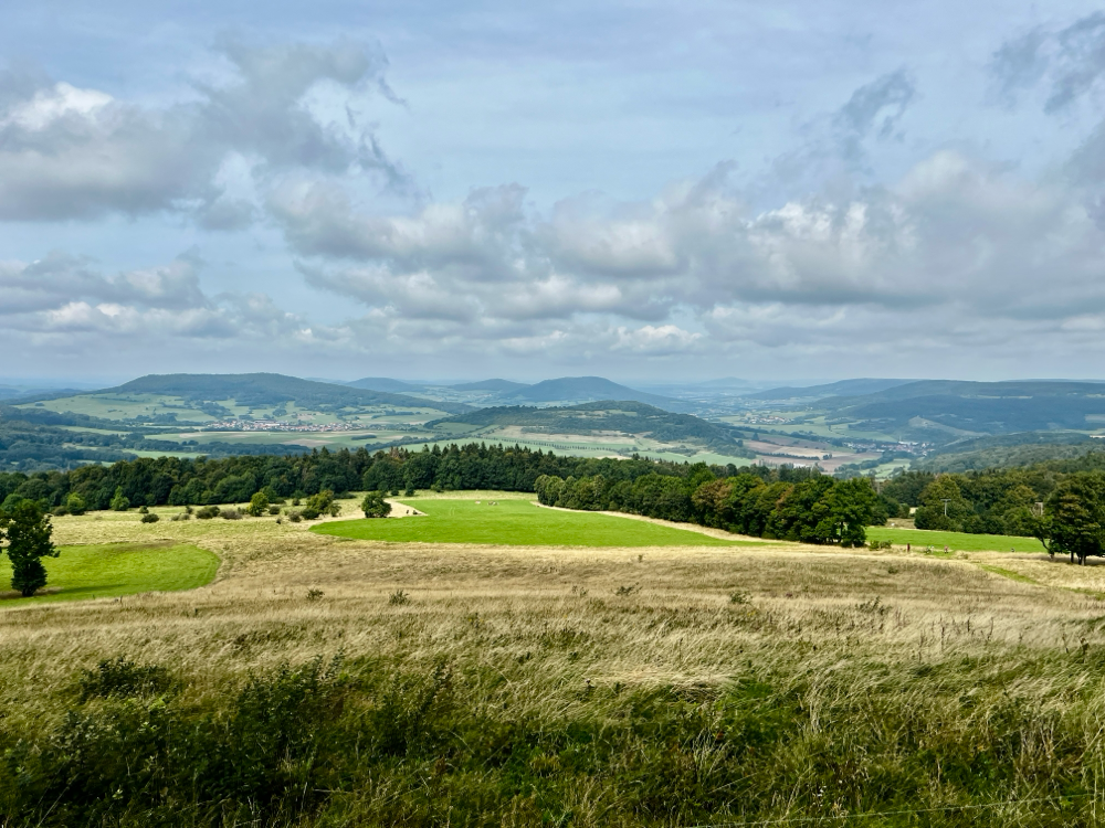 Ausblick in die Rhön
