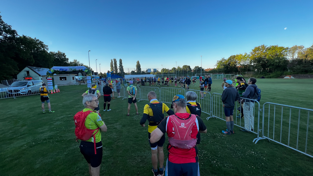 vor dem Start