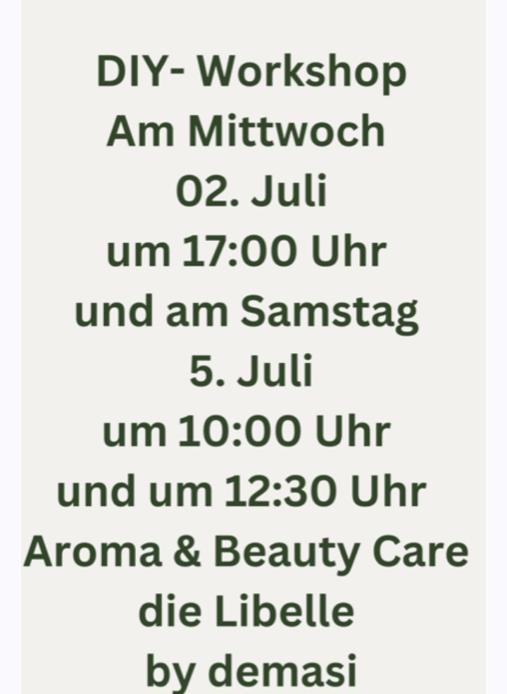 DIY-Workshops, Daten 