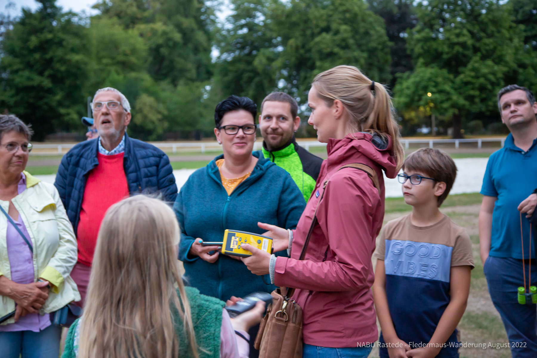 Fledermausführung durch den Rasteder Schlosspark