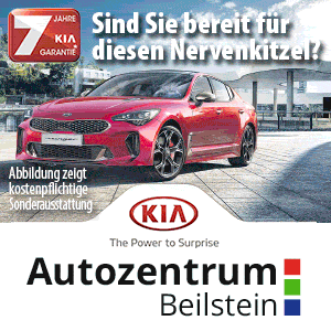 Premiere Kia Stinger im Autozentrum Beilstein